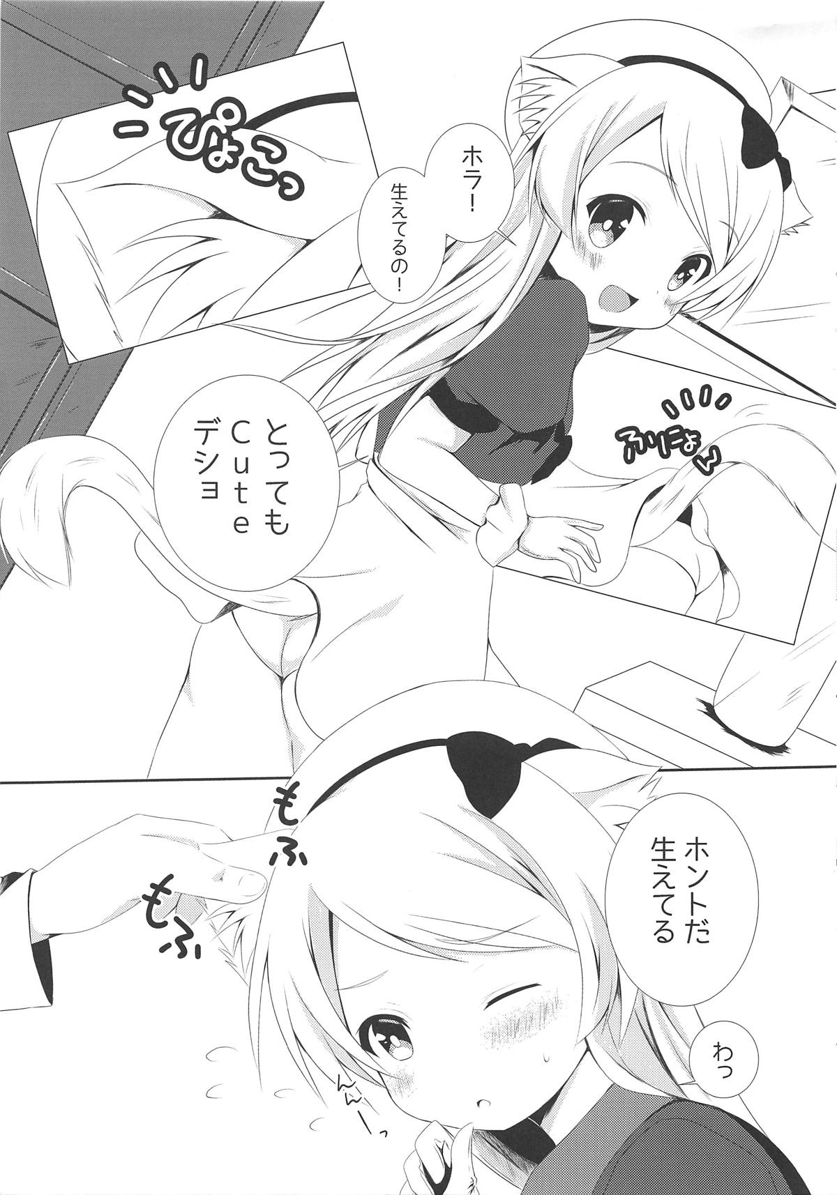 Nekomimi-ka Suru nante Marude Doujinshi ja Nai ka!!! page 4 full