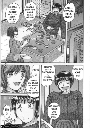 [Umino Sachi] Midara Ai | Amor Sucio (Kindan Soukan ~Haha to Ko no Tawamure~) [Spanish] [ahijuna04@] cover