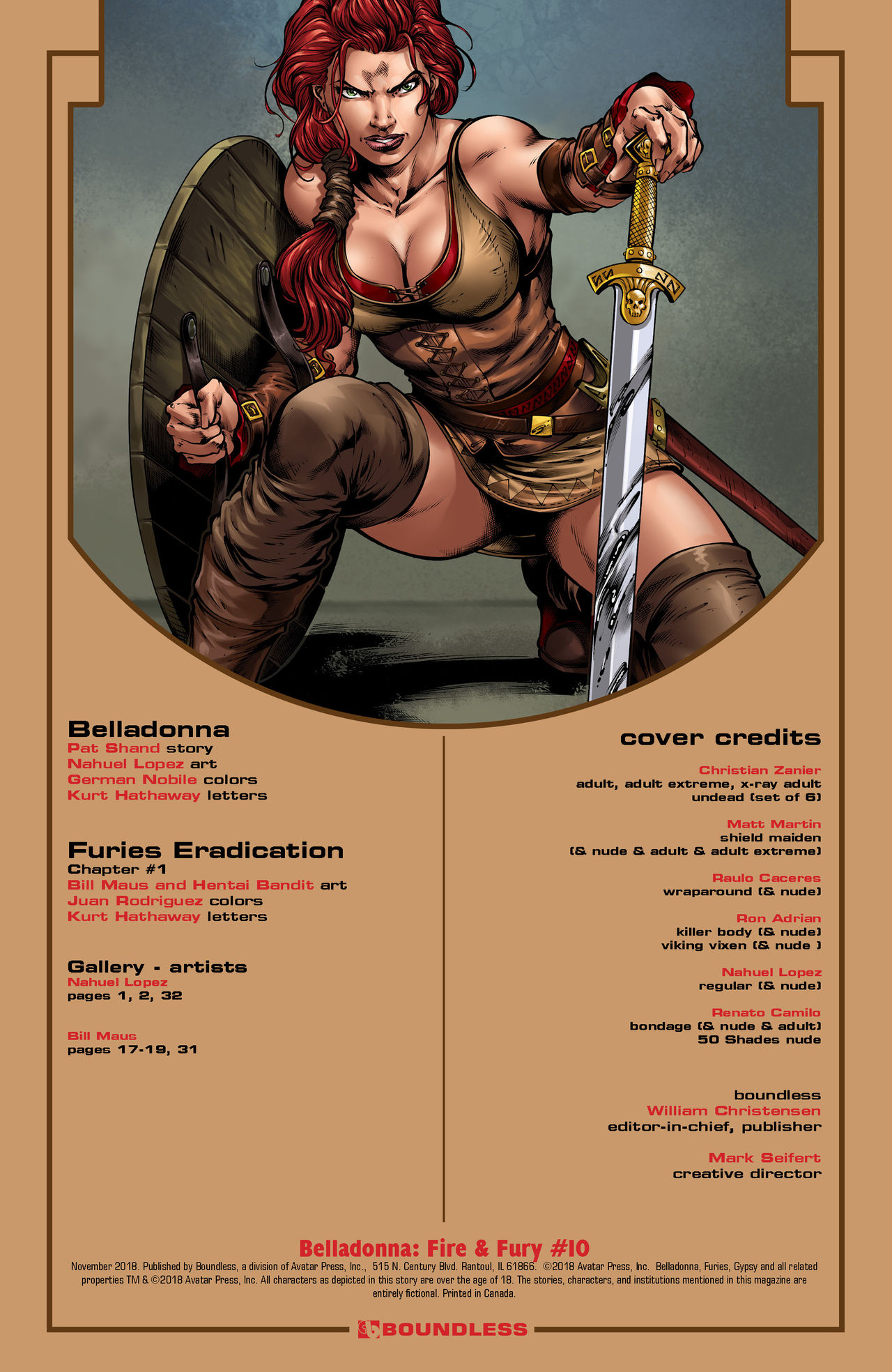 Belladonna: Fire and Fury #10 page 2 full