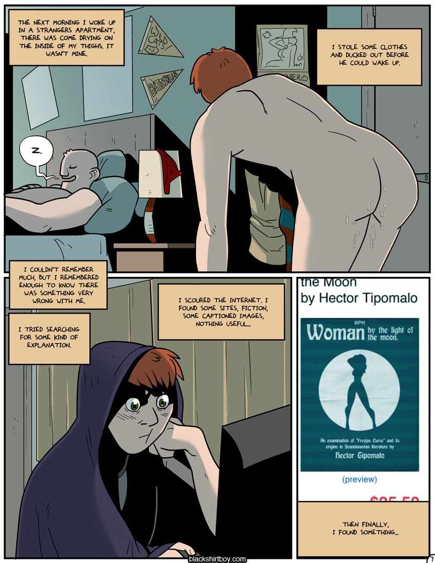 Woman By The Light of the Moon page 8 full
