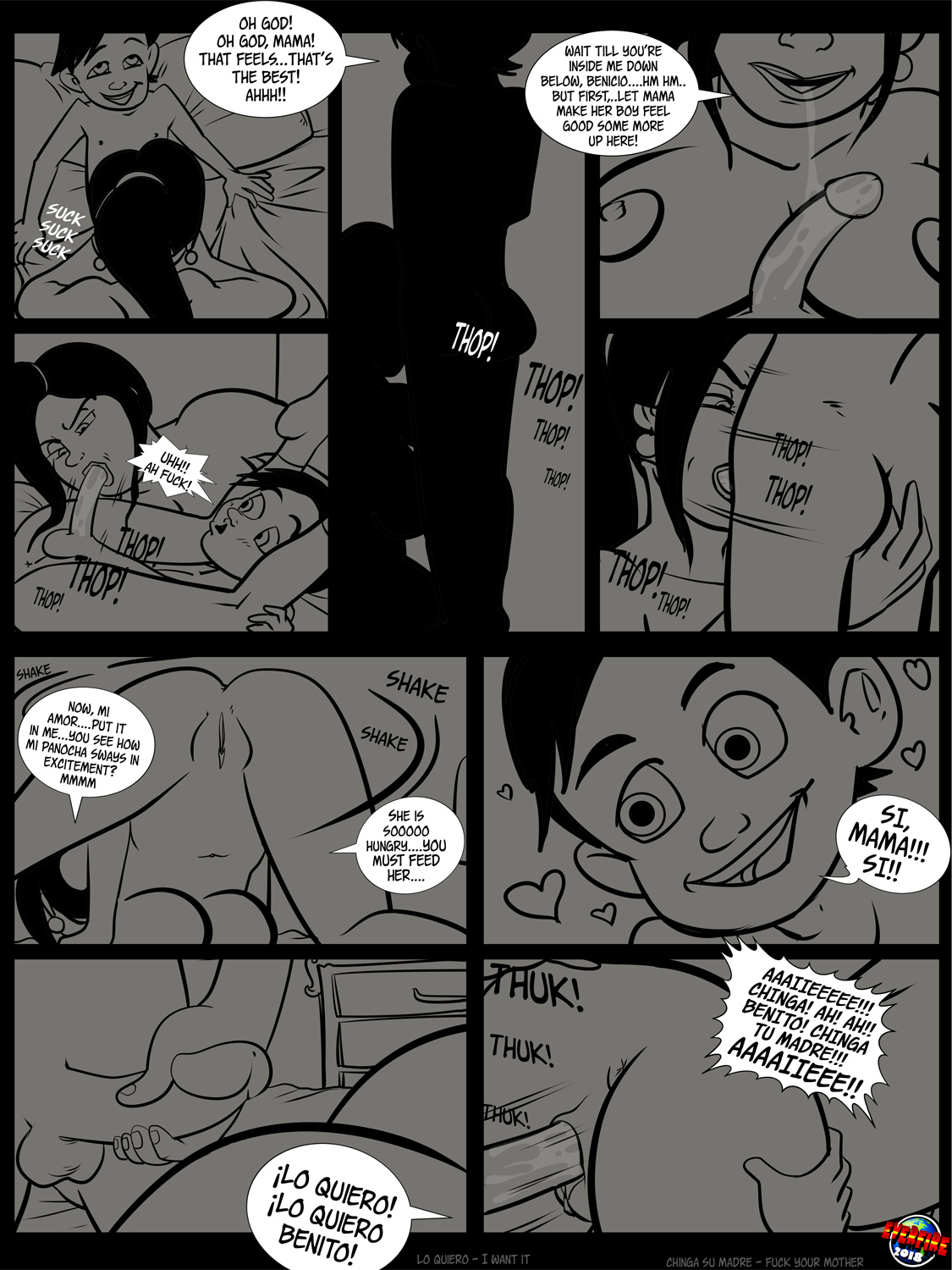 Everfire - Secret MILF Mind-control Holiday Sex Club page 11 full
