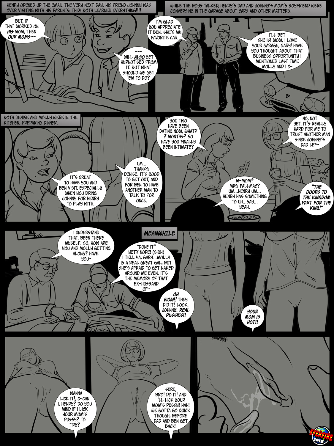 Everfire - Secret MILF Mind-control Holiday Sex Club page 4 full