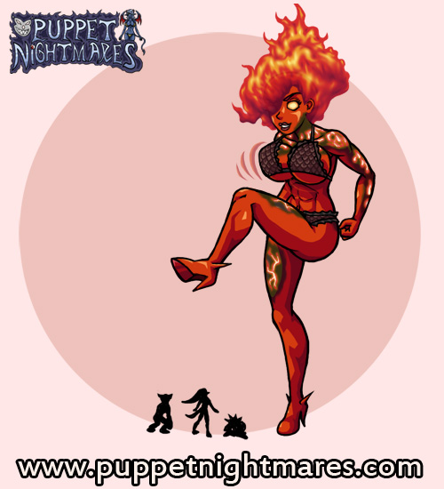 Fire Giantess Hecation Game Sprites page 11 full