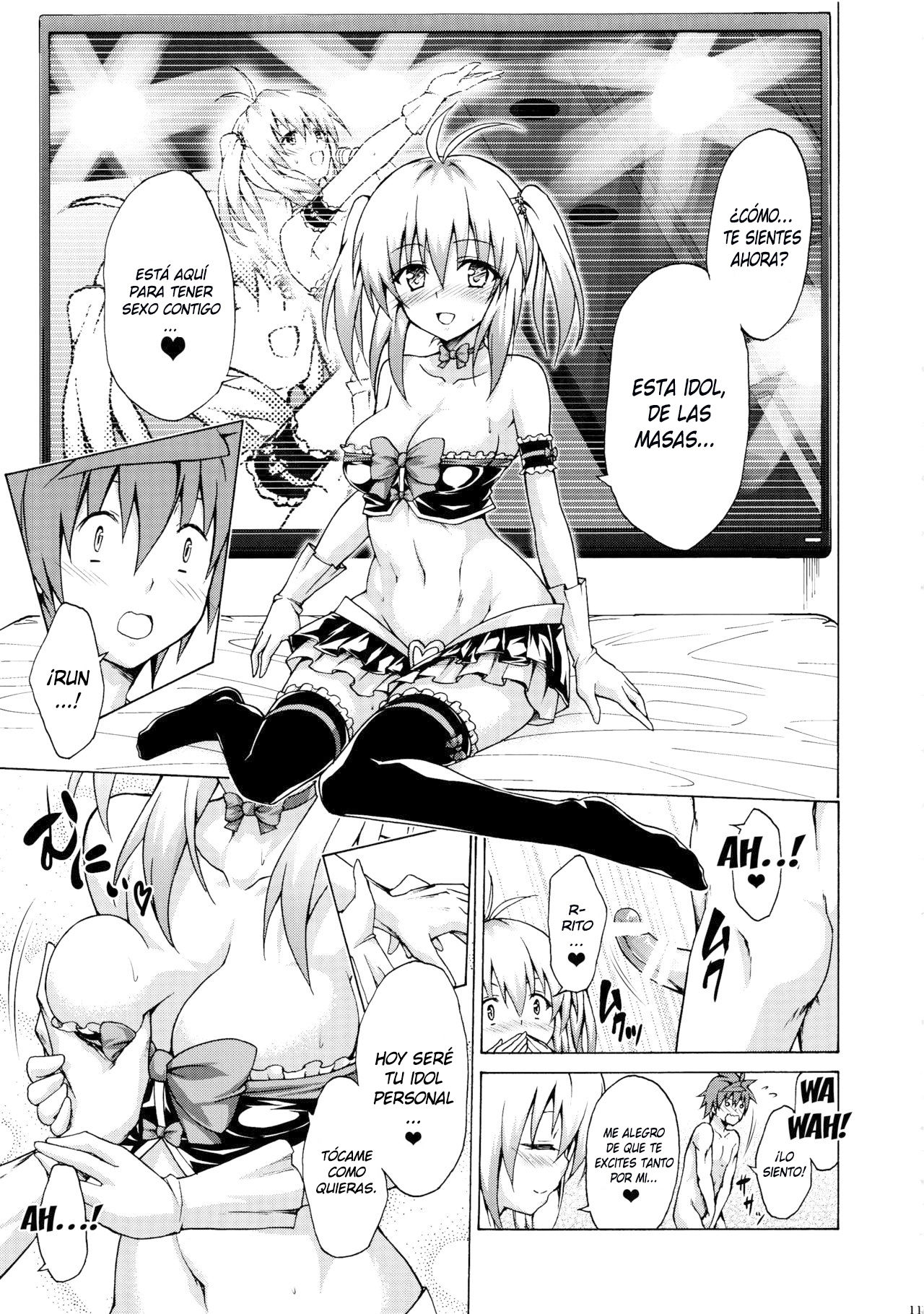 Mezase! Rakuen Keikaku Vol. 3 page 11 full