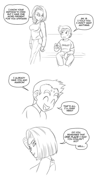 [Funsexydragonball] 18's Special Gift cover