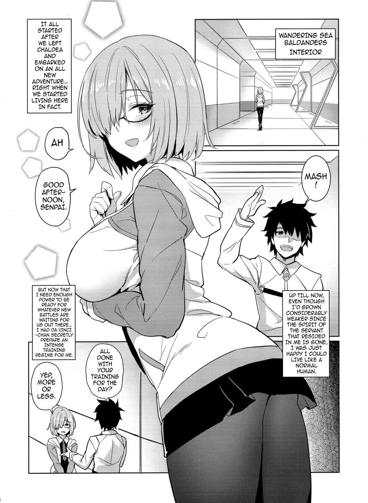Mash no Himitsu Tokkun | Mash’s Secret Training Regime page 3 full