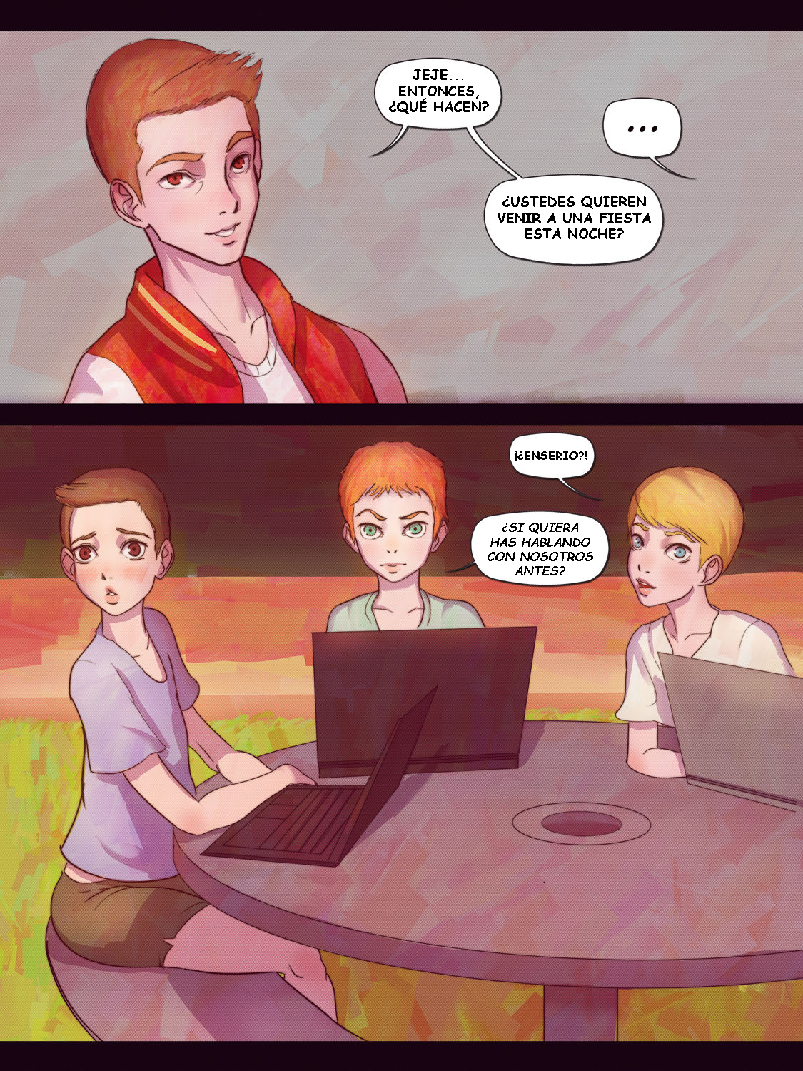 Sissies' Night page 6 full