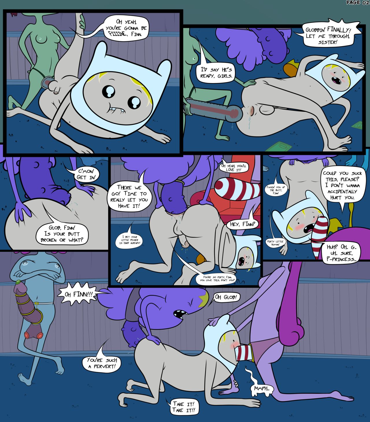 Finn the Stripper Boy / A Peg in a Finn Shaped Hole page 12 full