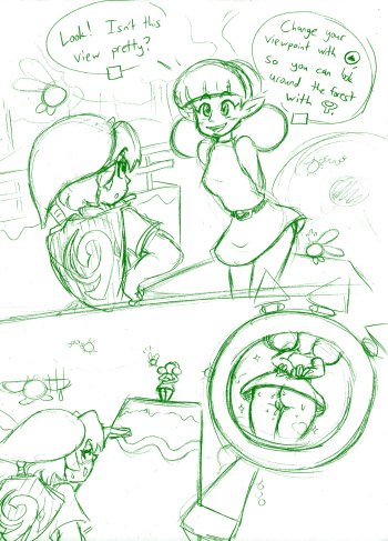 [SkitterLeaf] Ocarina of Time Mini Comic (Legend of Zelda) cover