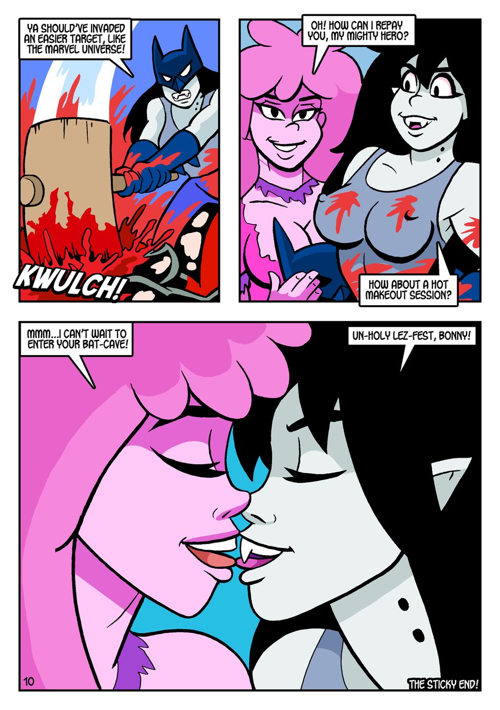 - Adventure Time x Batman TAS - Candy Clown Smackdown page 10 full