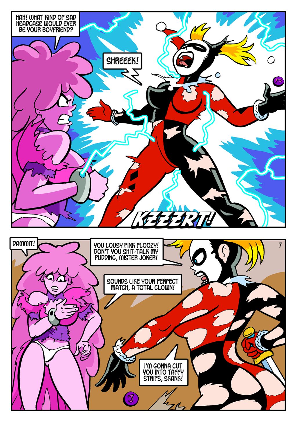- Adventure Time x Batman TAS - Candy Clown Smackdown page 7 full