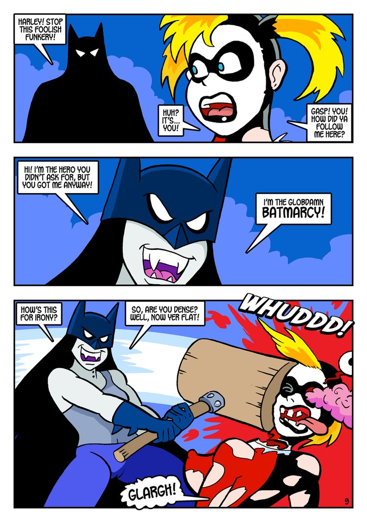 - Adventure Time x Batman TAS - Candy Clown Smackdown page 9 full