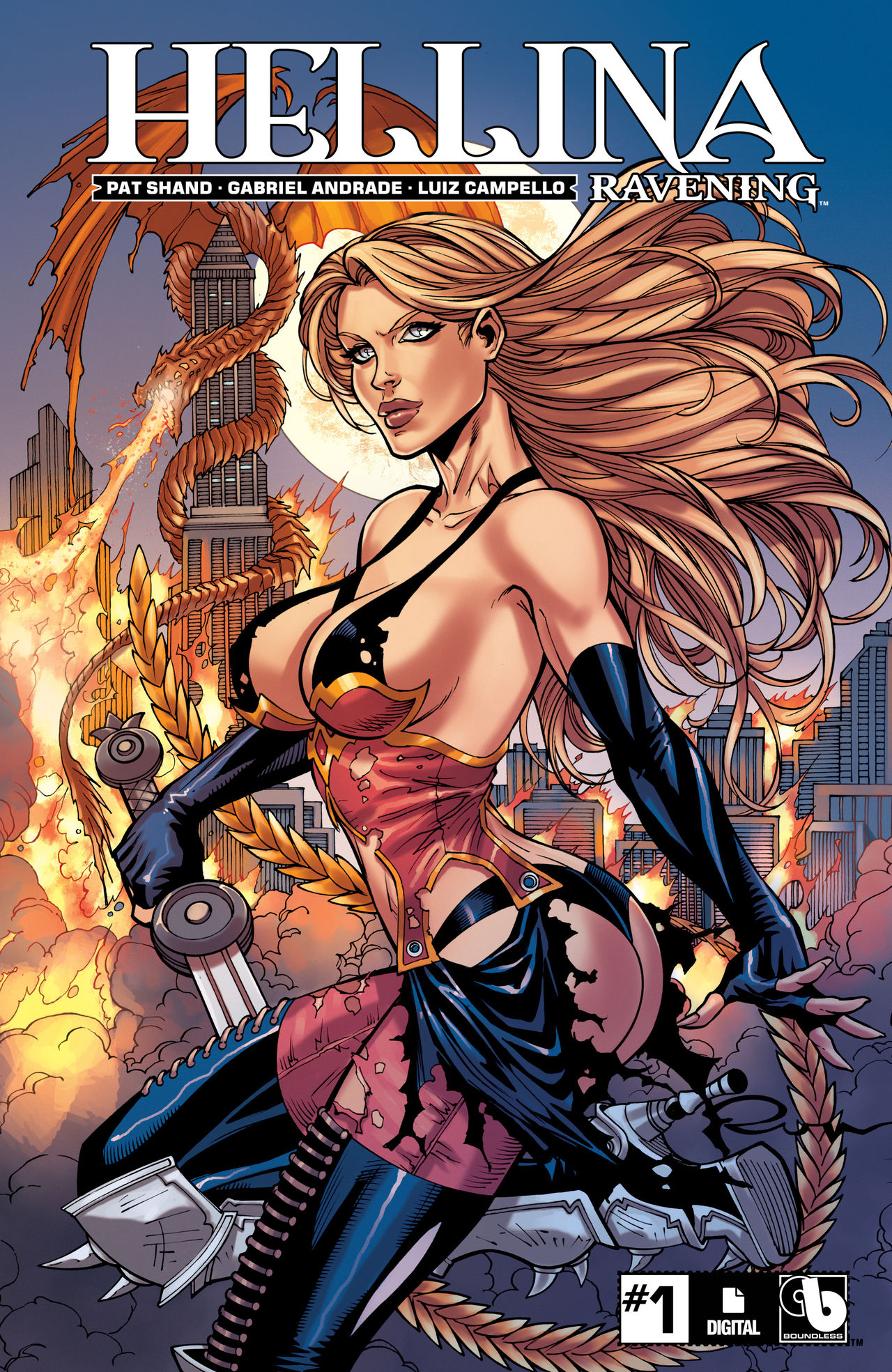 Hellina: Ravening #1 page 1 full
