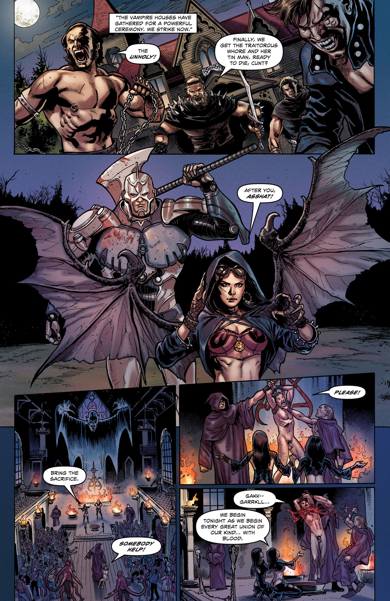 Hellina: Ravening #1 page 5 full