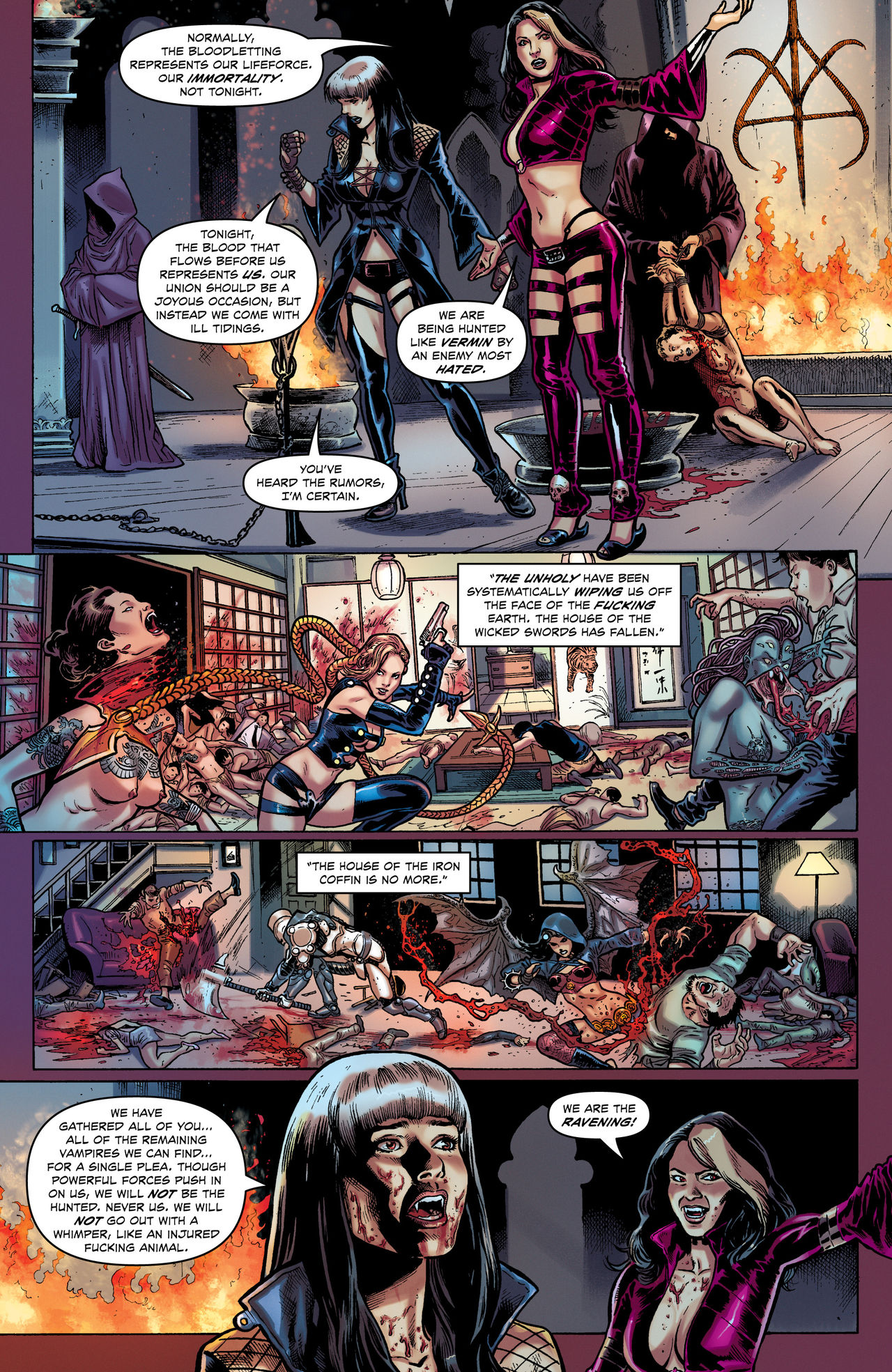 Hellina: Ravening #1 page 6 full