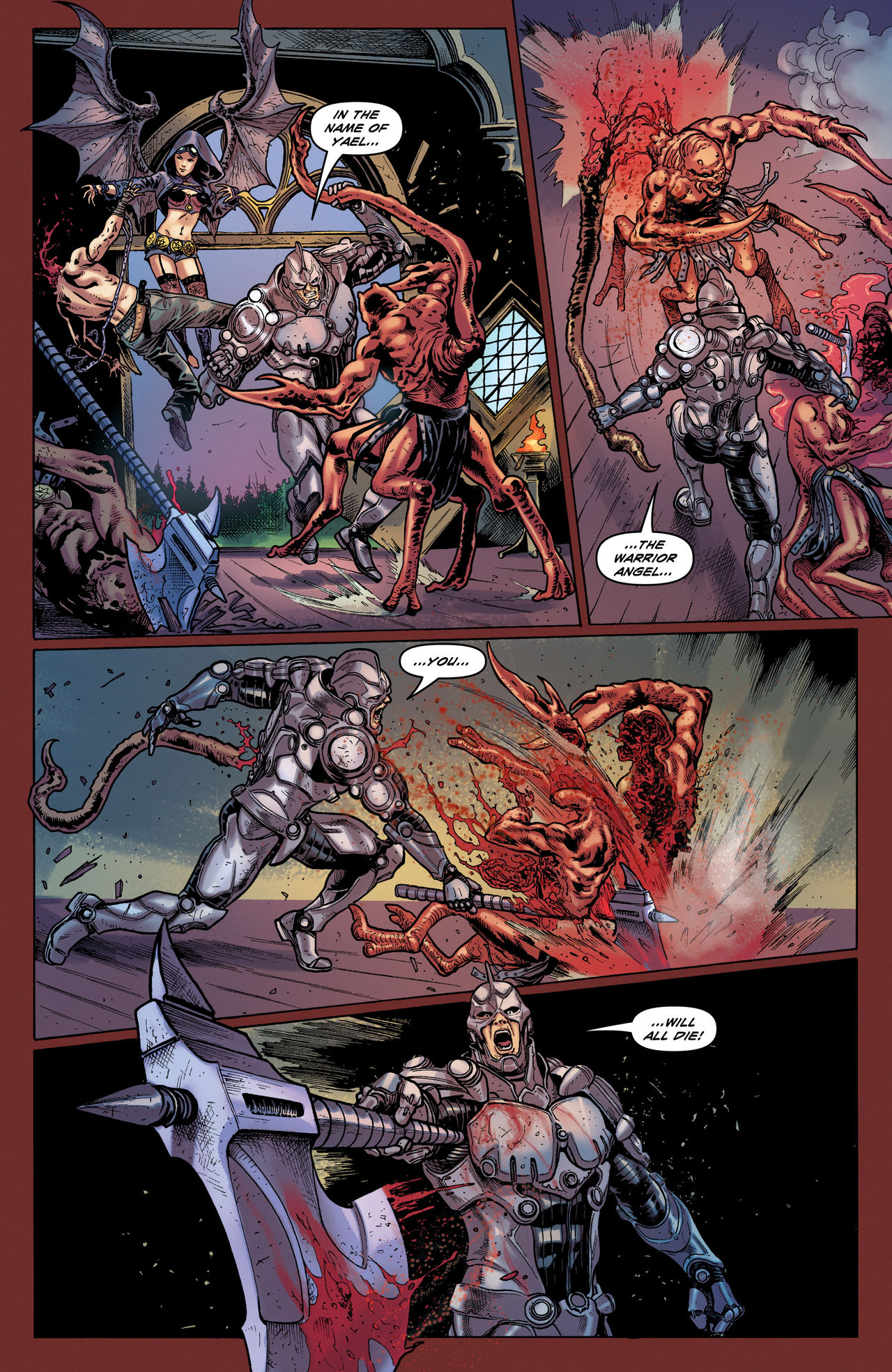 Hellina: Ravening #1 page 8 full