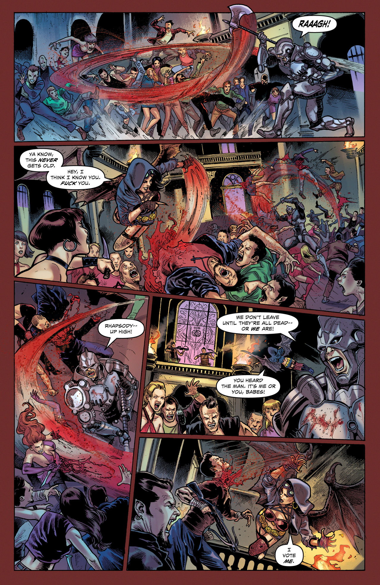 Hellina: Ravening #1 page 9 full