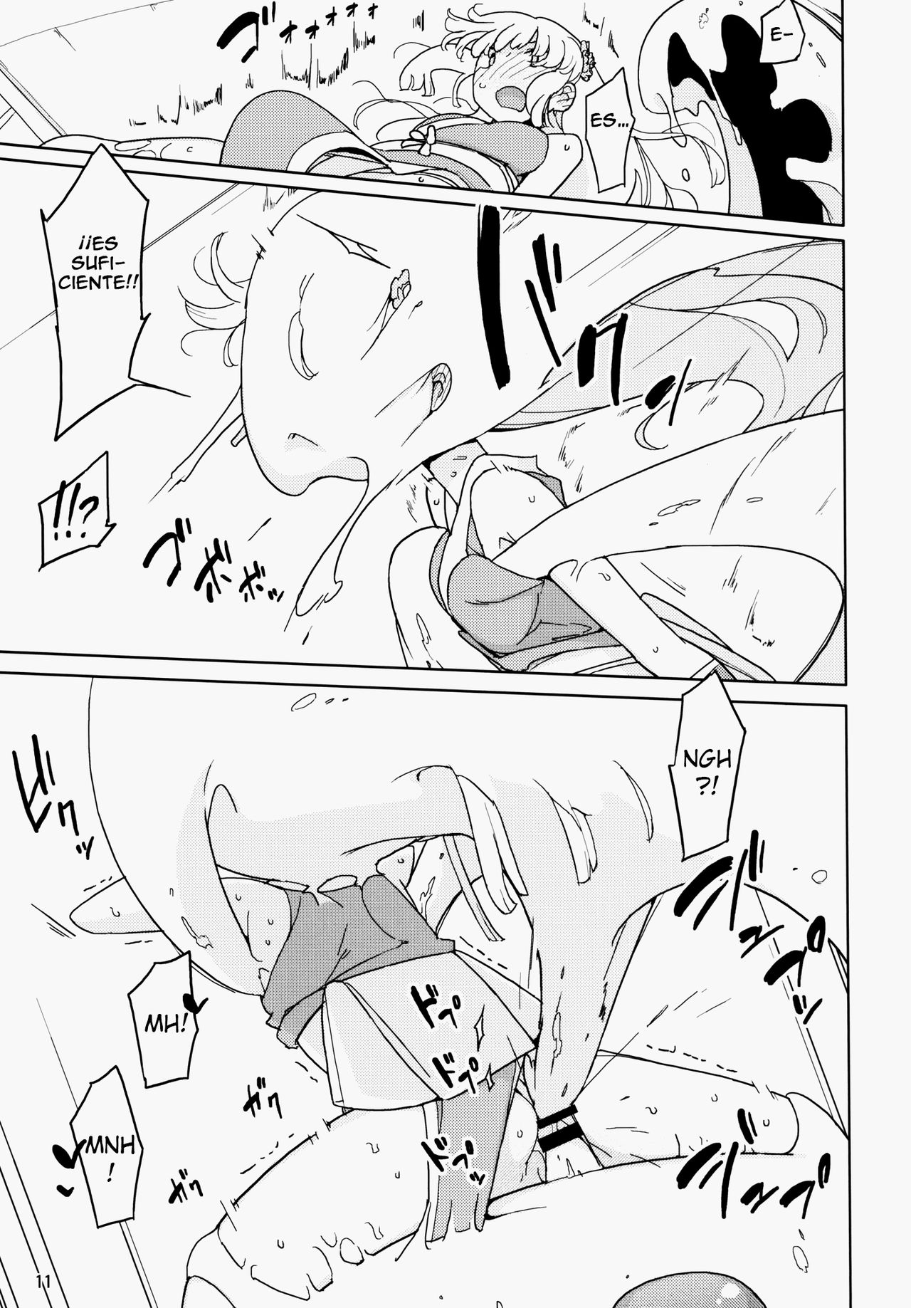Henshin Heroine VS Aku no Kagakusha page 10 full