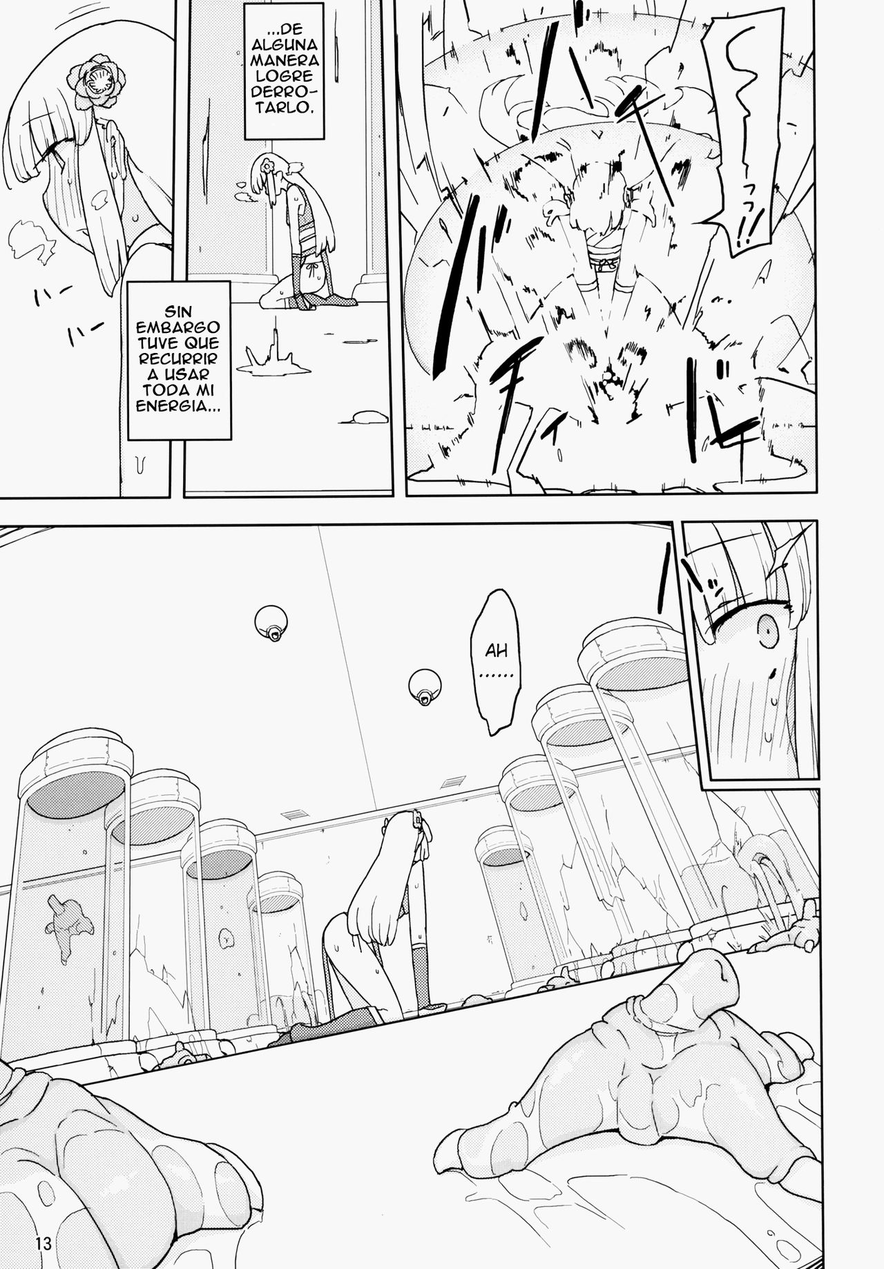 Henshin Heroine VS Aku no Kagakusha page 12 full