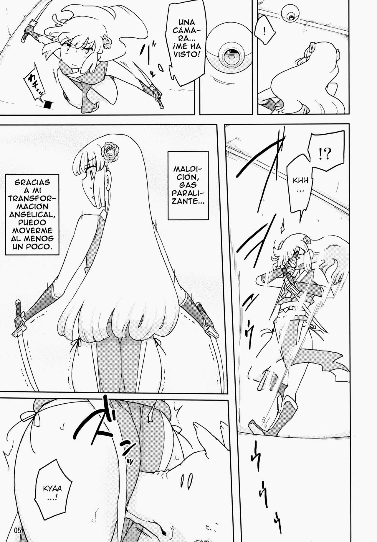 Henshin Heroine VS Aku no Kagakusha page 4 full