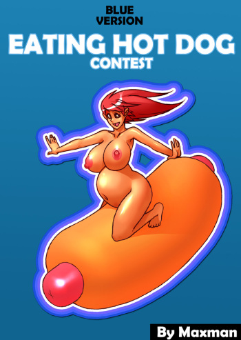 [Maxman] Eating Hot Dog Contest (Blue) cover