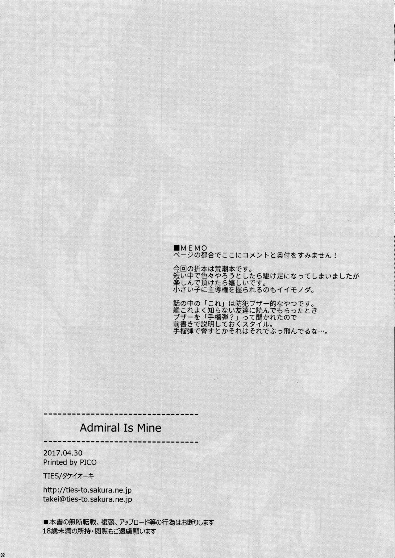 Admiral Is Mine page 2 full