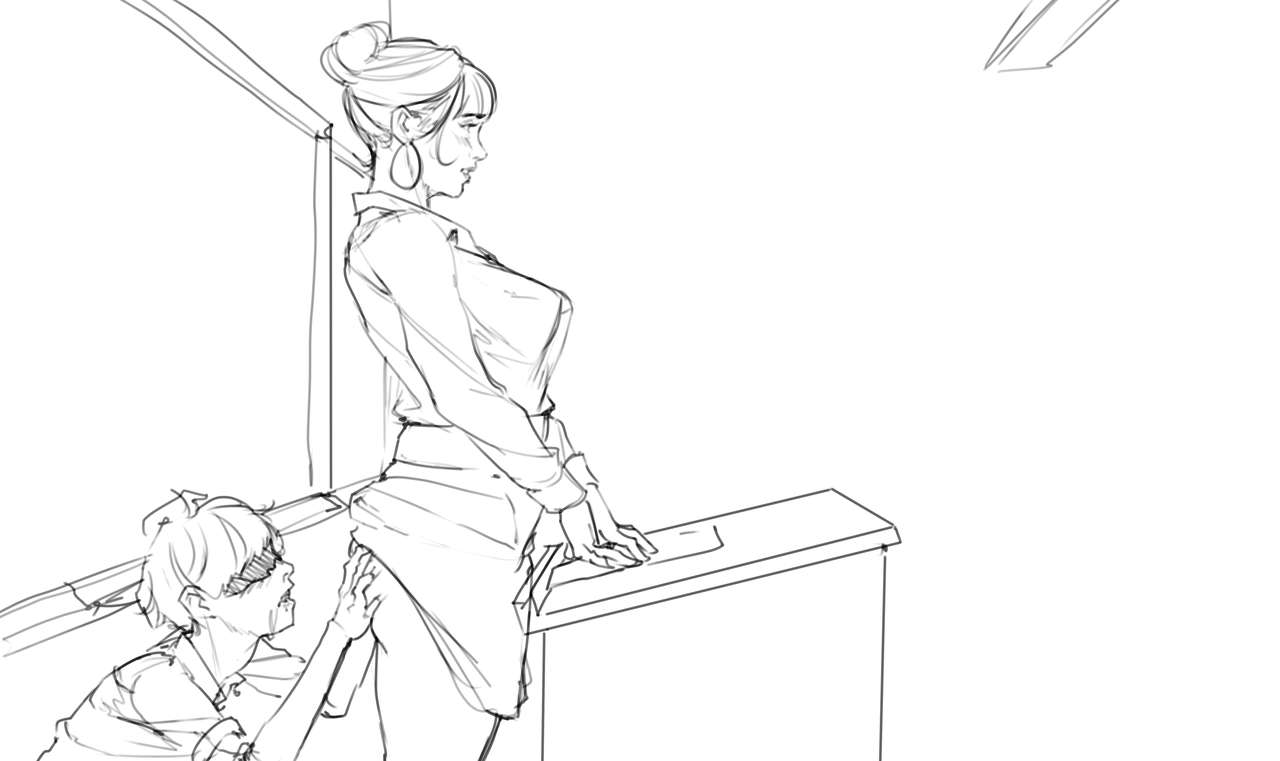 痴女先生 // Slut Teacher page 2 full