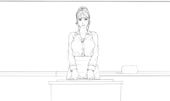 [Diathorn] 痴女先生 // Slut Teacher [Uncensored] cover