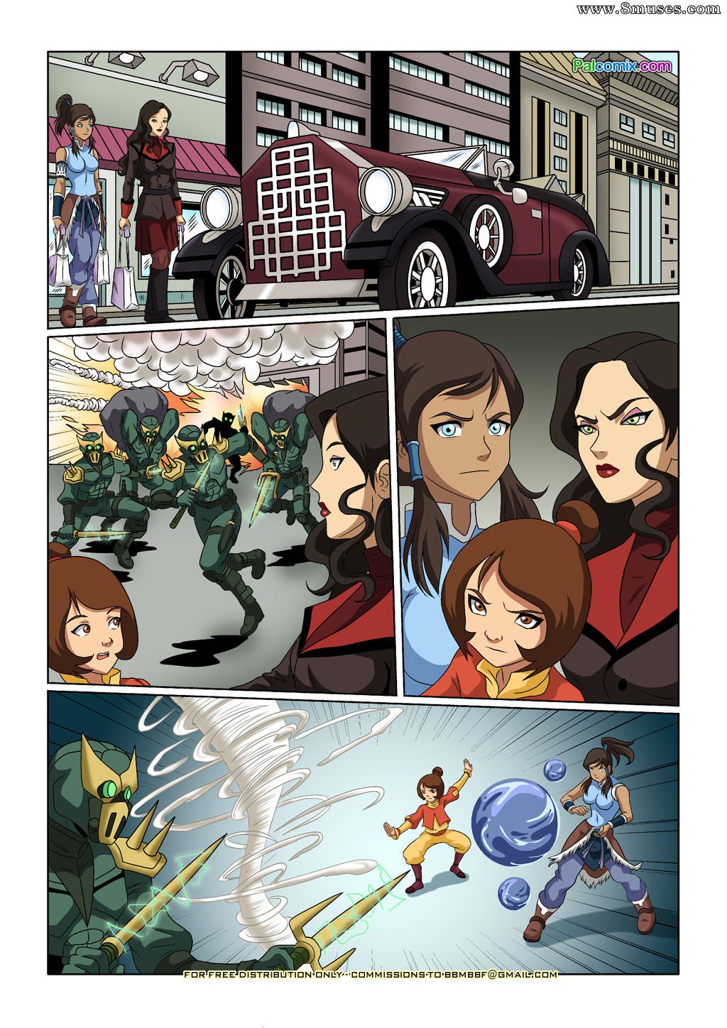 AVATAR KORRA - Girls night out page 9 full