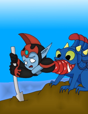 Skylanders vore cover