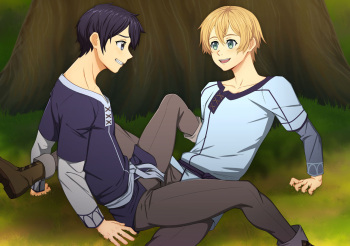 [Suiton00] Sword Art Online - Kirito X Eugeo #1 cover