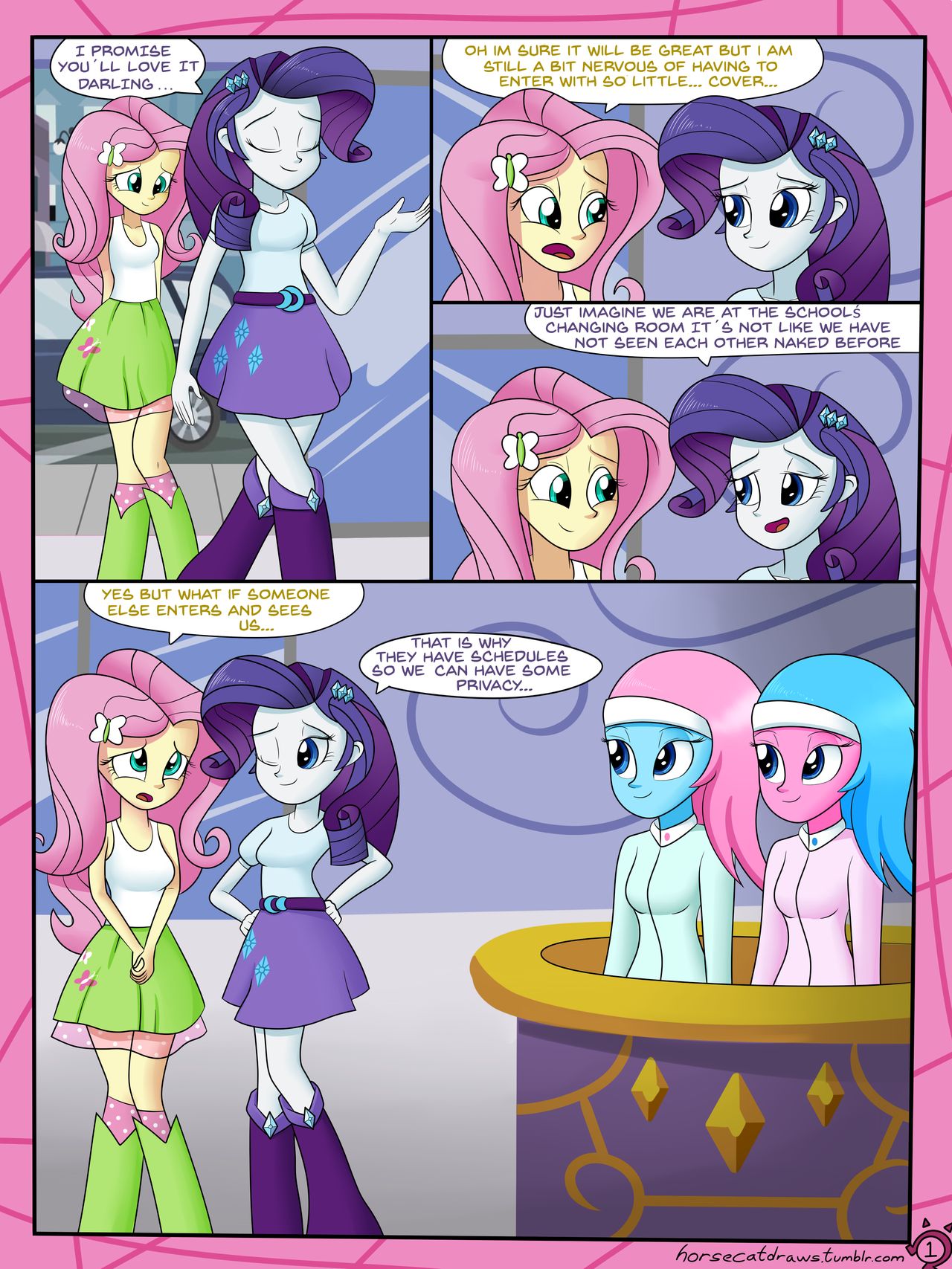A very normal day at the spa page 1 full