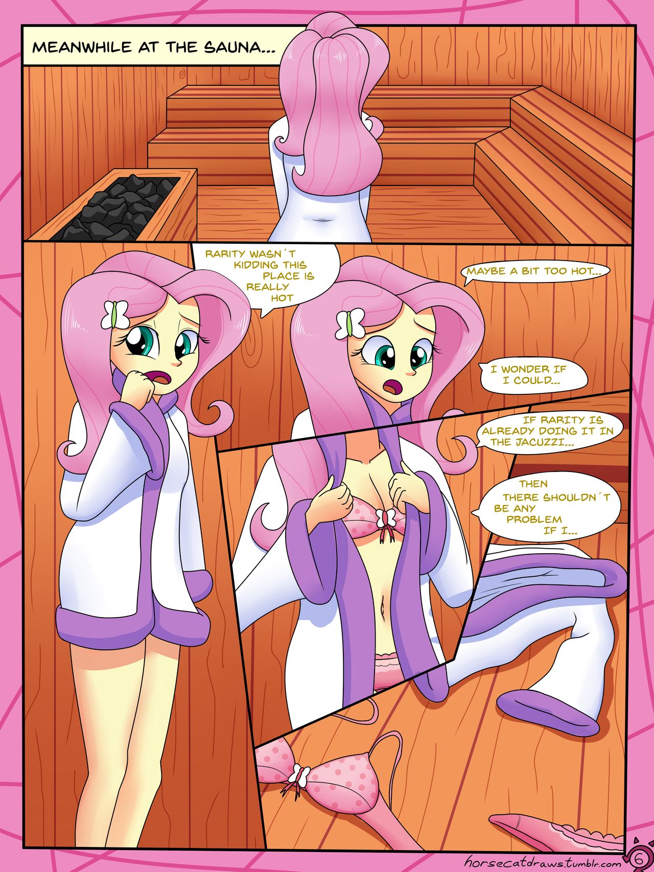 A very normal day at the spa page 6 full