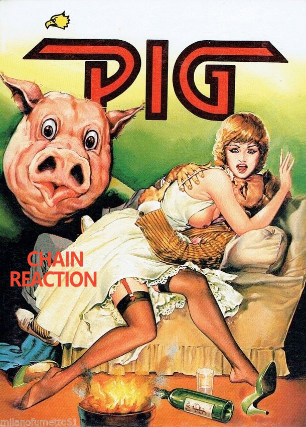 PIG #33  "CHAIN REACTION" - ENGLISH page 1 full