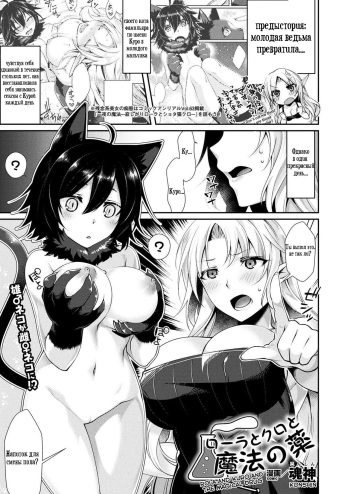 [Konshin] Rola to Kuro to Mahou no Kusuri | Rola and Kuro and the Magical Drug (COMIC Unreal 2018-04 Vol. 72) [Russian] [Digital] cover
