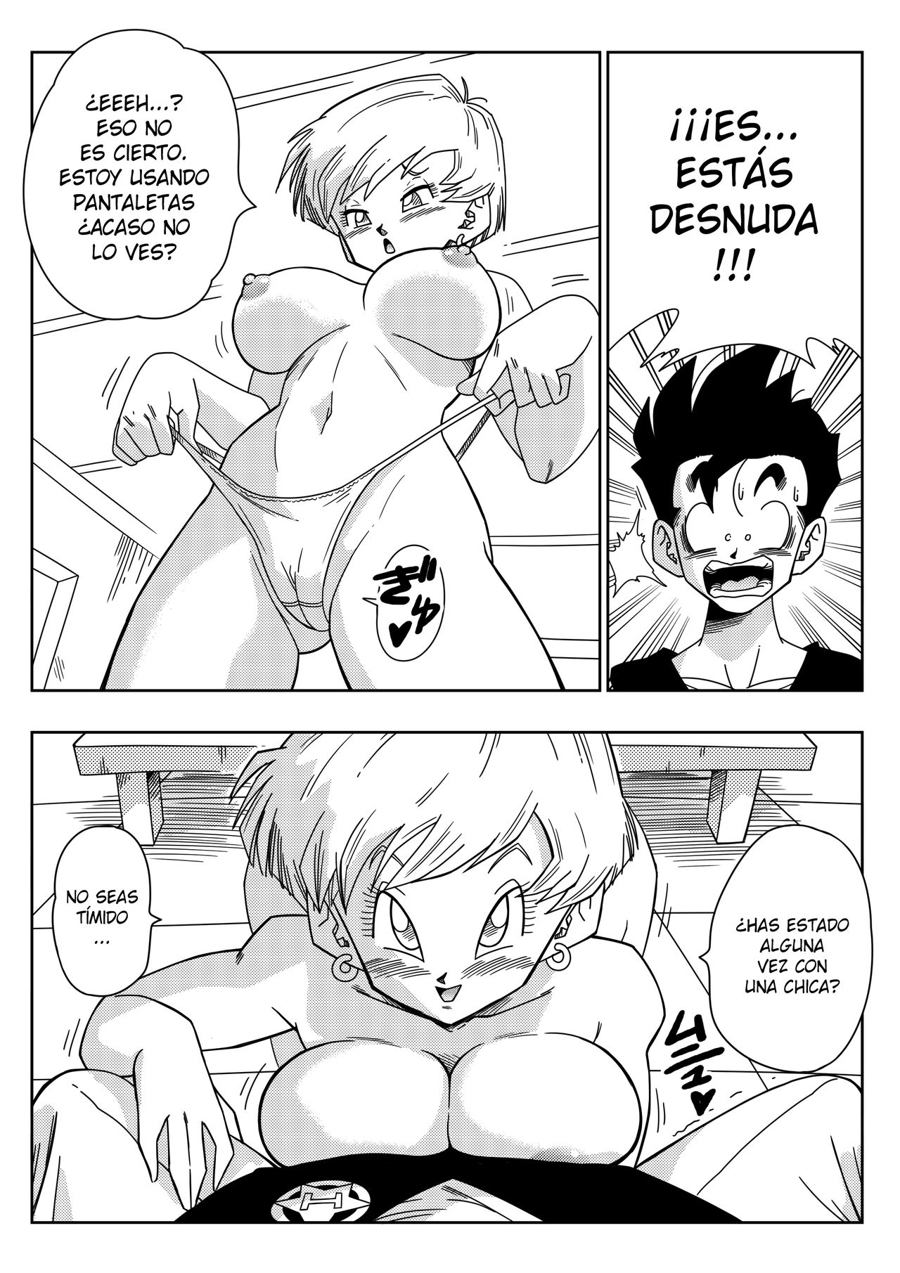 TRIANGULO AMOROSO Z - Gohan conoce a Iresa page 8 full