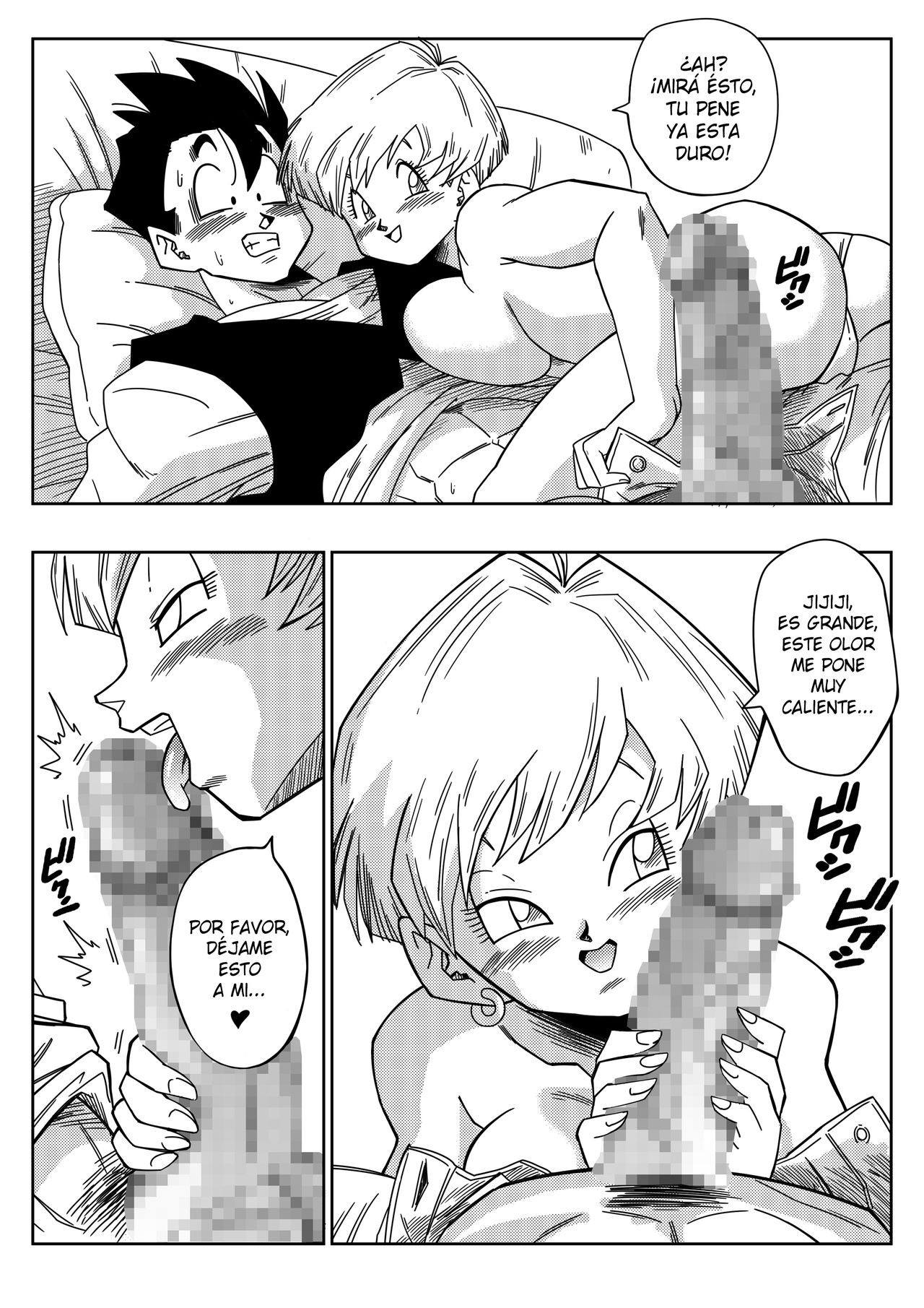 TRIANGULO AMOROSO Z - Gohan conoce a Iresa page 9 full
