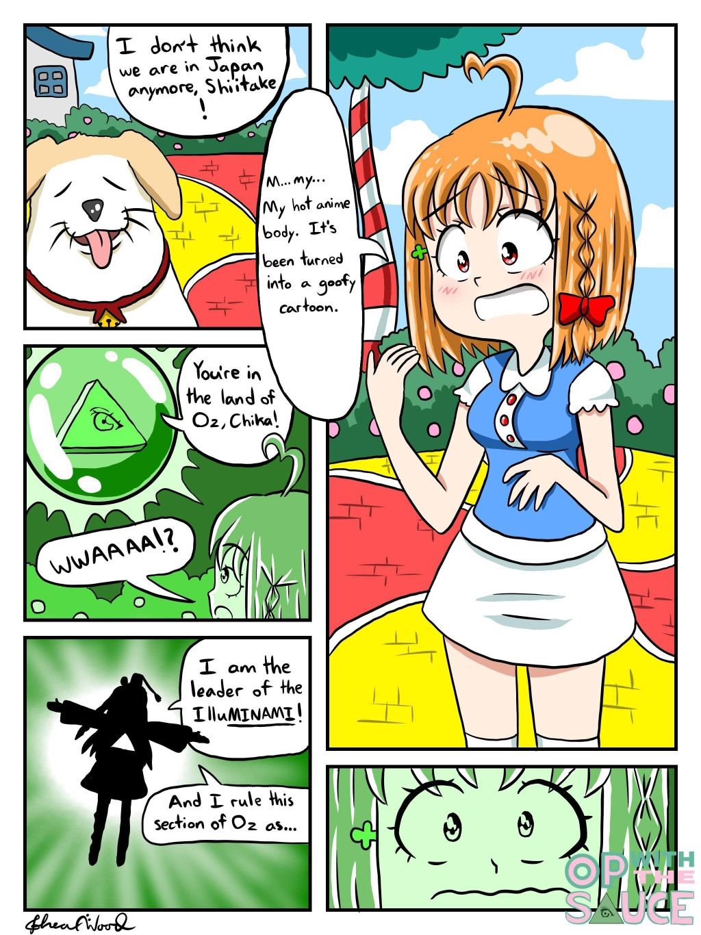 The Idol of Oz page 9 full