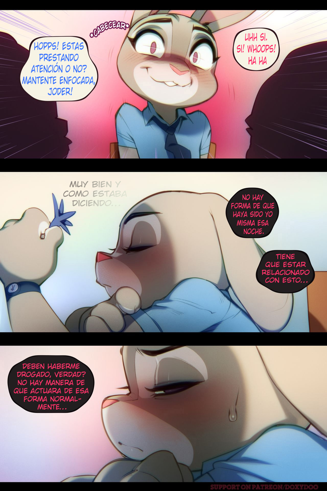 Sweet Sting Parte 2: Bajo El Agujero De La Coneja page 5 full