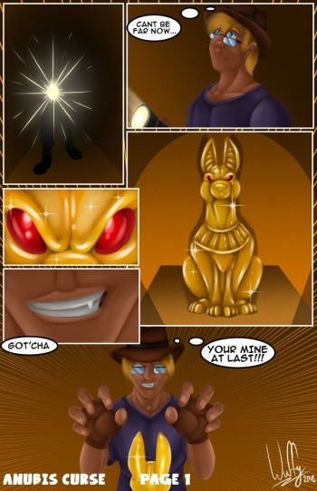 [Spirit Dancer] Anubis Curse cover