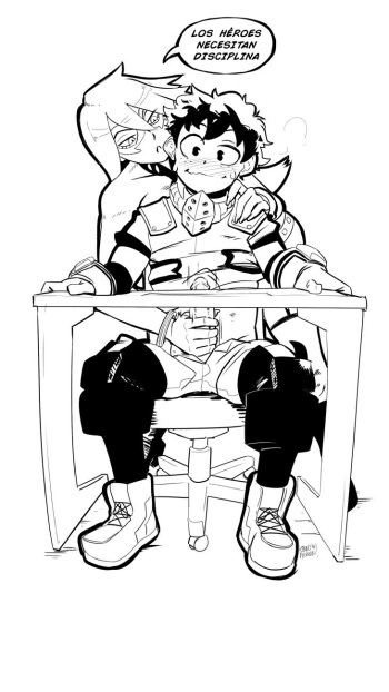 [Kenno Arkkan!!] Deku y Midnight (My Hero Academia) [Spanish] cover