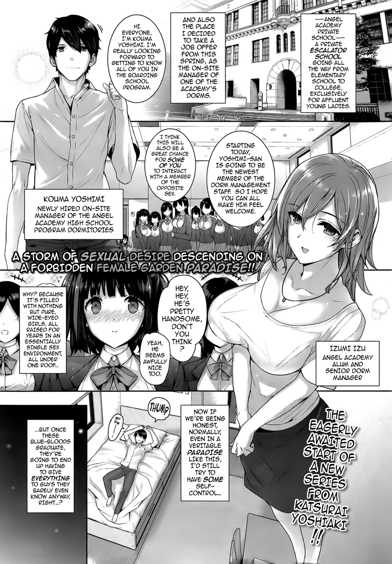 Amatsuka Gakuen no Ryoukan Seikatsu | Angel Academy's Hardcore Dorm Sex Life 1-2, 3.5-5 page 2 full