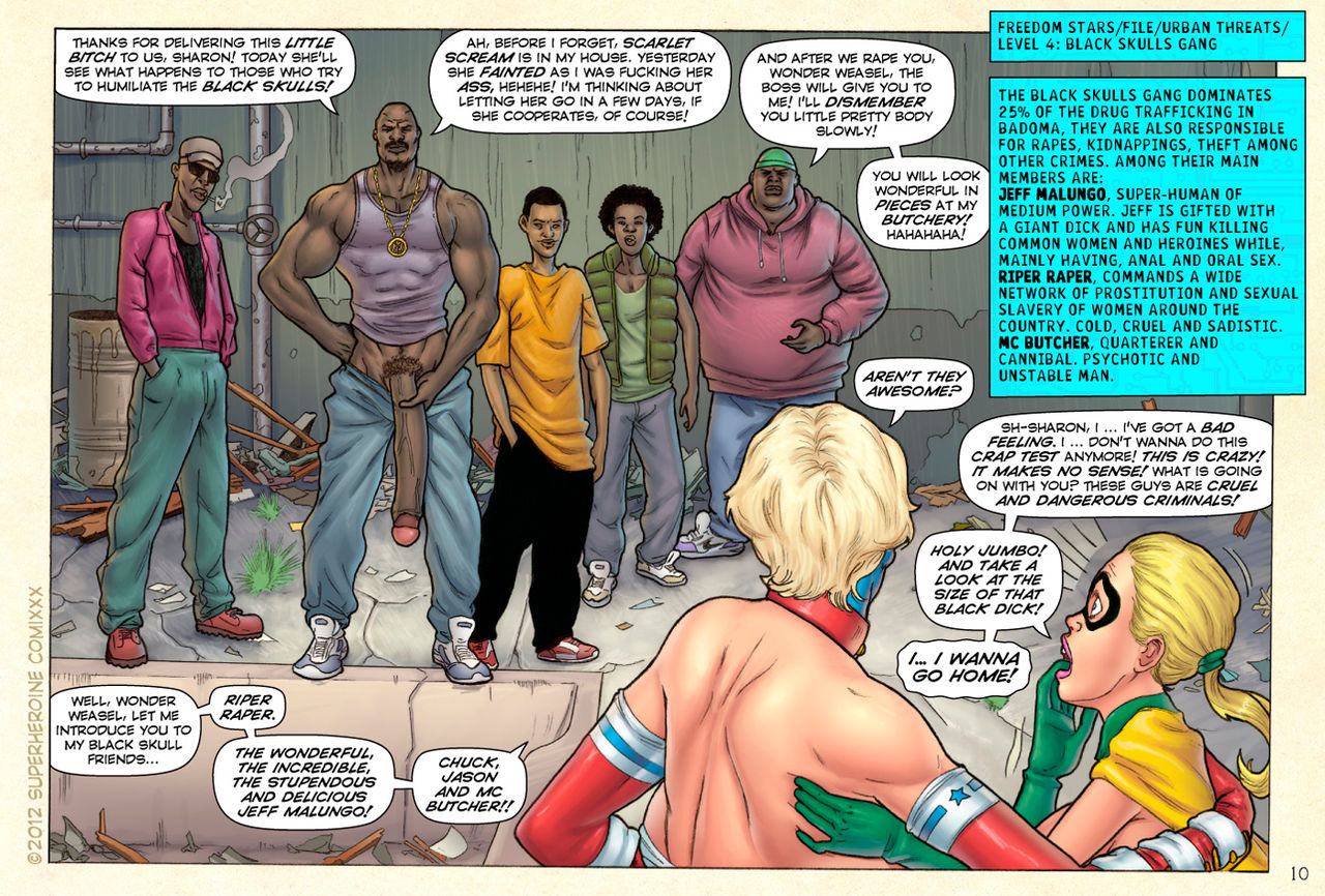 Superheroine comixxx - Wonder Weasel  Begins. page 11 full