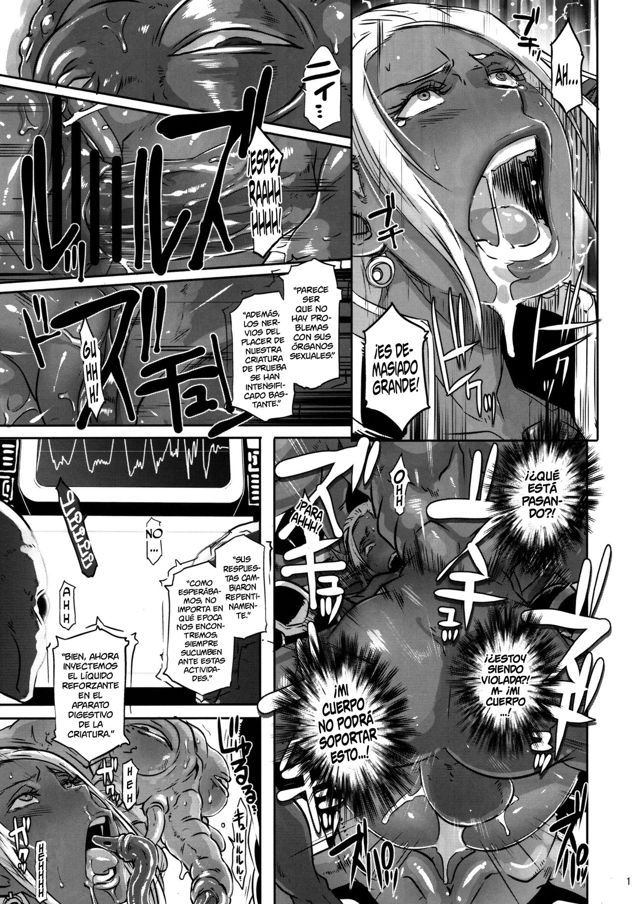 DARK ELF vs ALIEN page 12 full