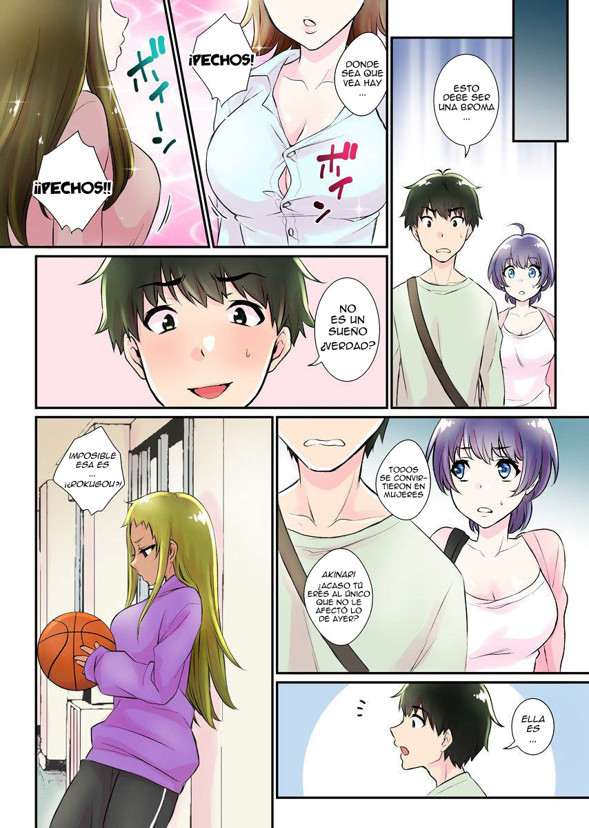 Nyotaika Harem Gakuen ~Uso desho? Boku no Naka ni Shinyuu no Are ga Haitteru?!~ 2 page 5 full
