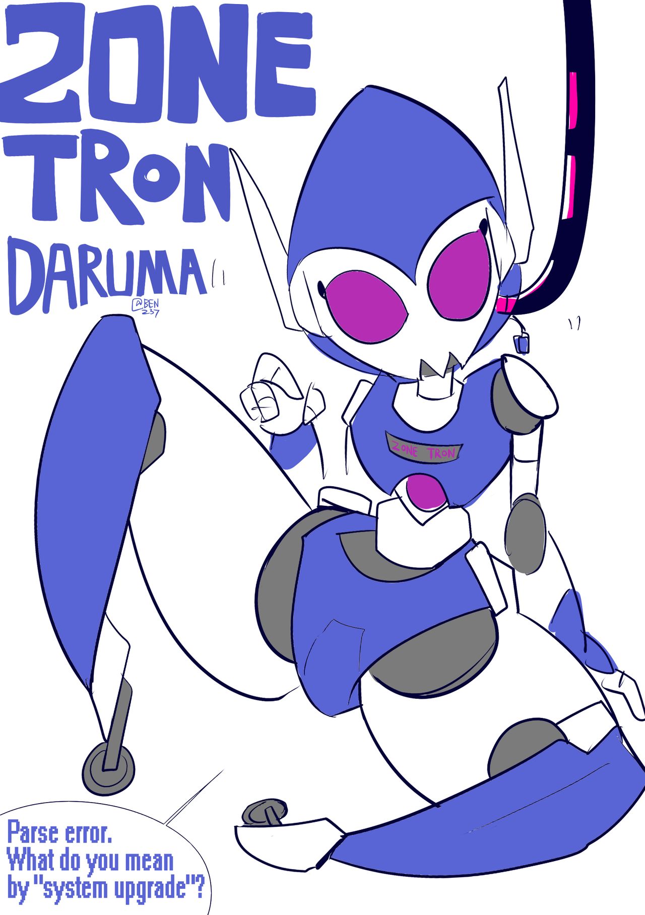 zone-tron daruma page 1 full