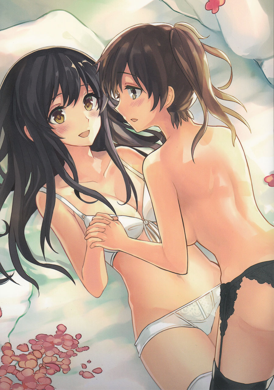 Akagi x Kaga Shinkon Shoya Anthology - 1st bite ~Hokori no Chigiri~ page 3 full