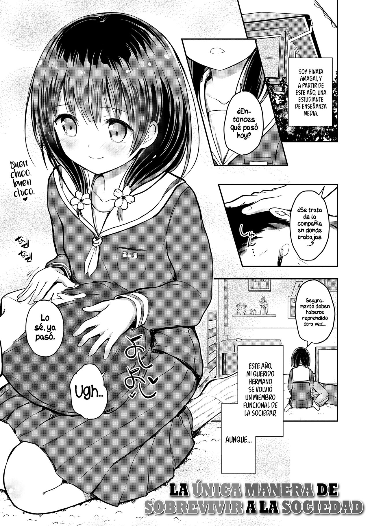 Shakai o Ikinuku Yuiitsu no Houhou | La única manera de sobrevivir a la sociedad page 1 full