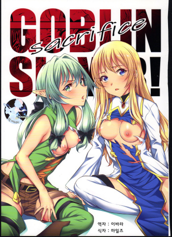 (C95) [P.Y.WORKS (Nyuutora)] sacrifice (Goblin Slayer) [Korean] [팀 마스터] cover