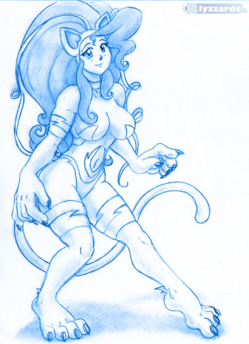 [Blyzzarde] Cats & Milk (Darkstalkers) cover